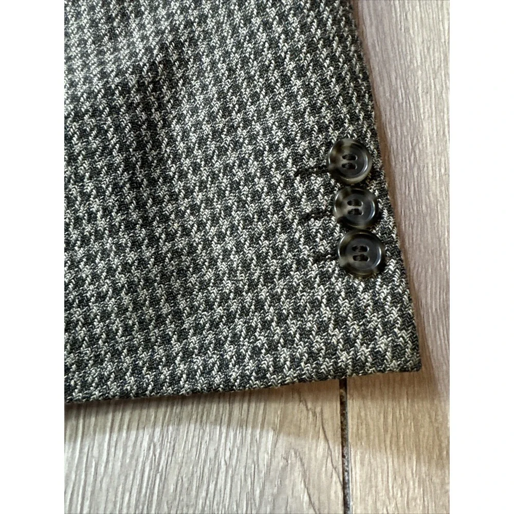 Ermenegildo Zegna Soft Silk Blend Sport Coat Blazer Jacket Men's 44R Woven‎ Rare